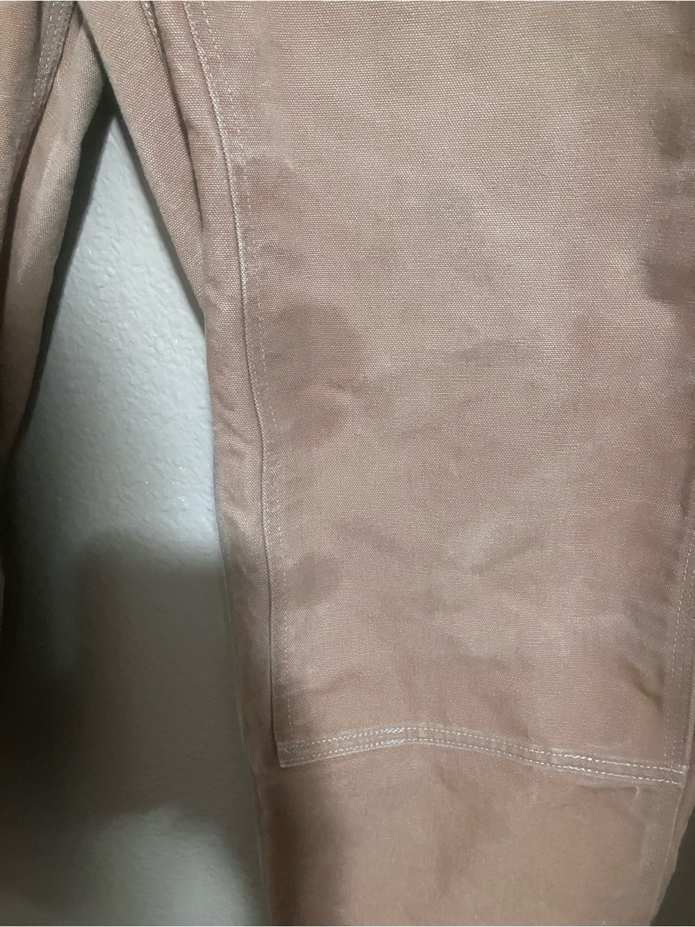 Carhartt Men’s Tan Cargo Work Pants - Picture 4 of 5